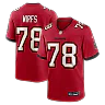 Zennovawear Tristan Wirfs Tampa Bay Buccaneers Player Game Jersey - Red