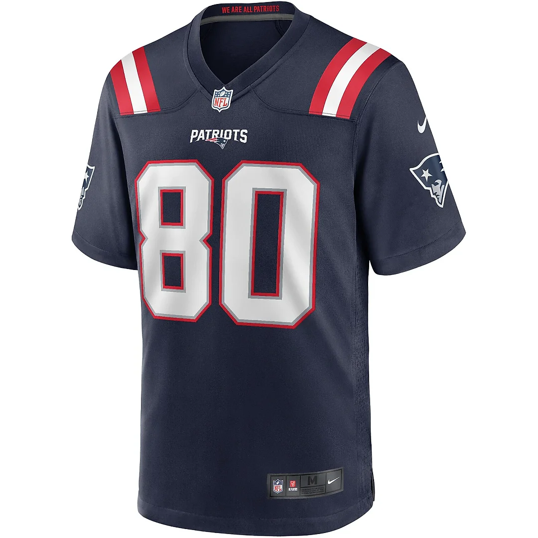 Zennovawear Troy Brown New England Patriots Game Retired Player Jersey - Navy