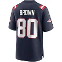 Zennovawear Troy Brown New England Patriots Game Retired Player Jersey - Navy