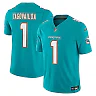Zennovawear Tua Tagovailoa Miami Dolphins Team Vapor FUSE. Stitched Limited Jersey - Aqua