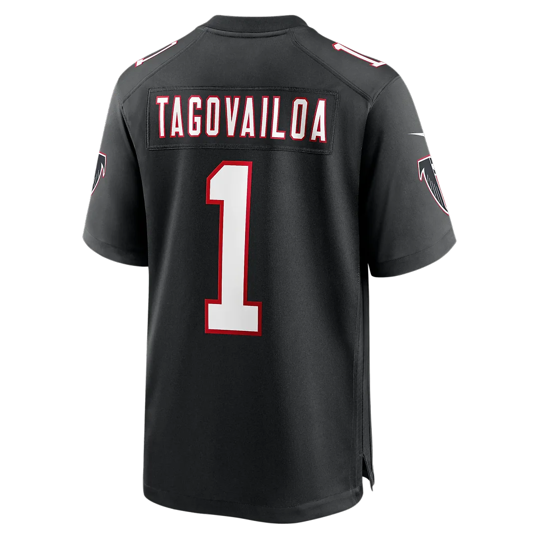 Zennovawear Tua Tagovailoa Atlanta Falcons Alternate Game Jersey - Black