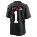 Zennovawear Tua Tagovailoa Atlanta Falcons Alternate Game Jersey - Black