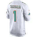 Zennovawear Tua Tagovailoa Miami Dolphins Game Jersey - White