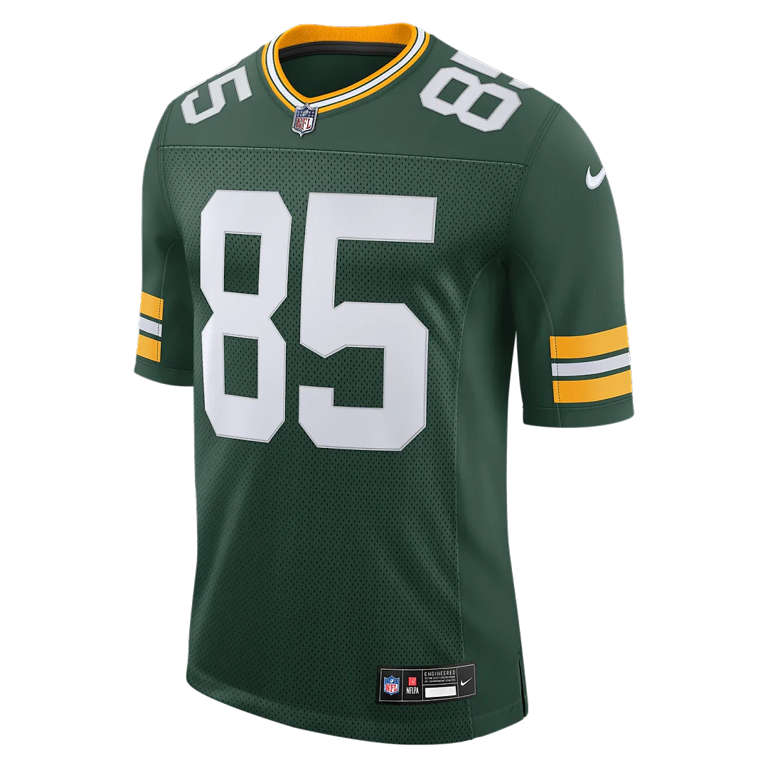 Zennovawear Tucker Kraft Green Bay Packers Vapor Untouchable Stitched Limited Jersey - Green