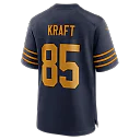 Zennovawear Tucker Kraft Green Bay Packers Alternate Game Jersey - Navy