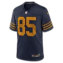 Zennovawear Tucker Kraft Green Bay Packers Alternate Game Jersey - Navy
