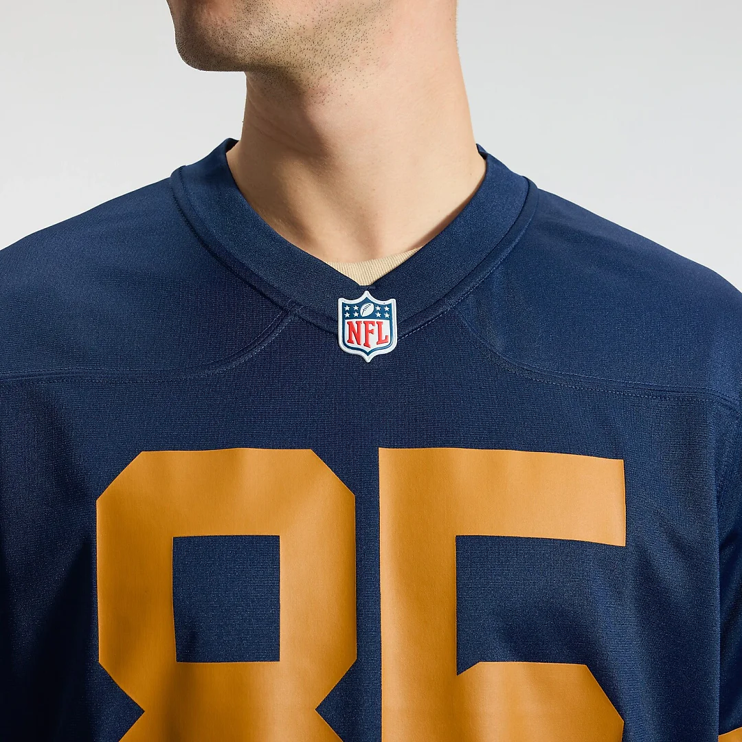 Zennovawear Tucker Kraft Green Bay Packers Alternate Game Jersey - Navy