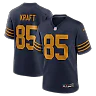 Zennovawear Tucker Kraft Green Bay Packers Alternate Game Jersey - Navy