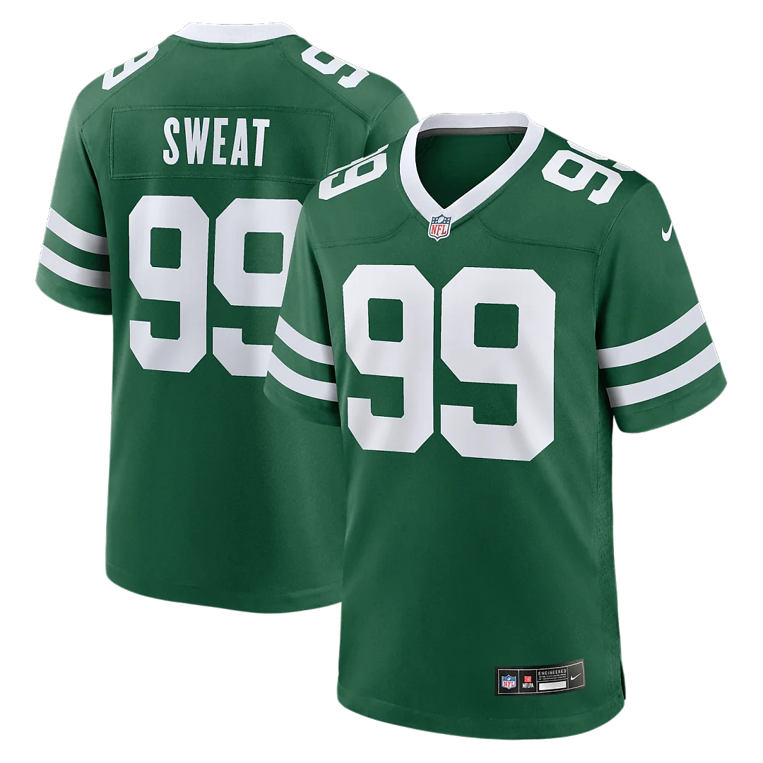 Zennovawear T'Vondre Sweat New York Jets Team Game Jersey - Legacy Green
