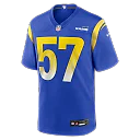 Zennovawear Ty Hamilton Los Angeles Rams Team Game Jersey - Royal