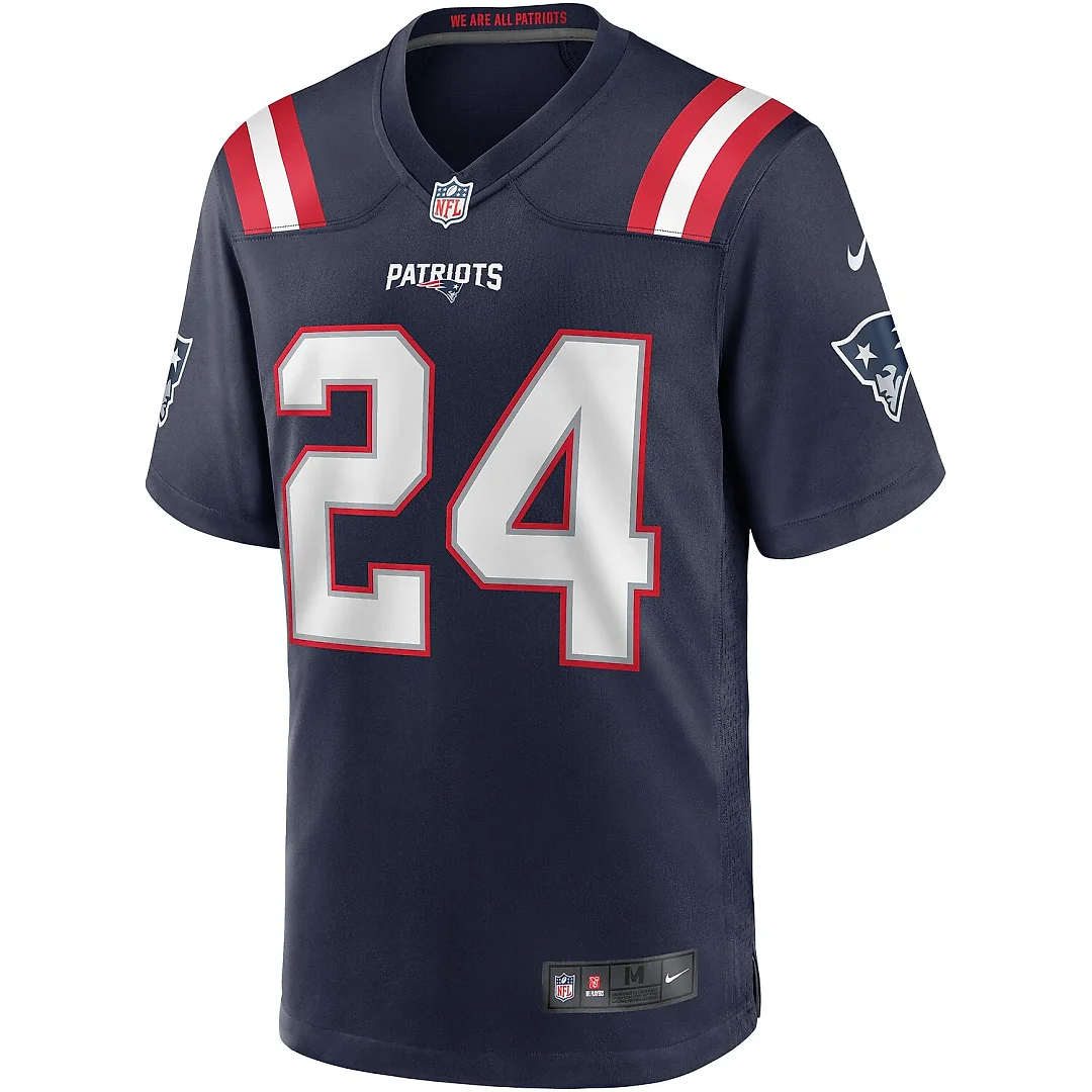 Zennovawear Ty Law New England Patriots Game Retired Player Jersey - Navy