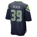 Zennovawear Ty Okada Seattle Seahawks Team Game Jersey - College Navy