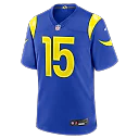 Zennovawear Ty Simpson Los Angeles Rams 2026 NFL Draft First Round Pick No. 13 Team Game Jersey - Royal
