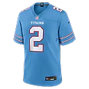 Zennovawear Tyjae Spears Tennessee Titans Game Jersey - Light Blue
