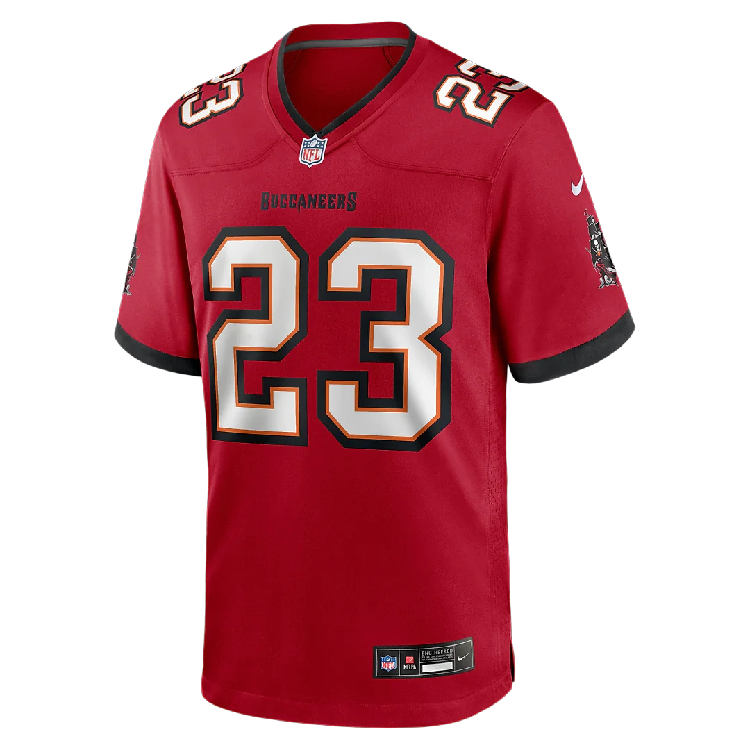 Zennovawear Tykee Smith Tampa Bay Buccaneers Game Jersey - Red