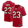 Zennovawear Tykee Smith Tampa Bay Buccaneers Game Jersey - Red