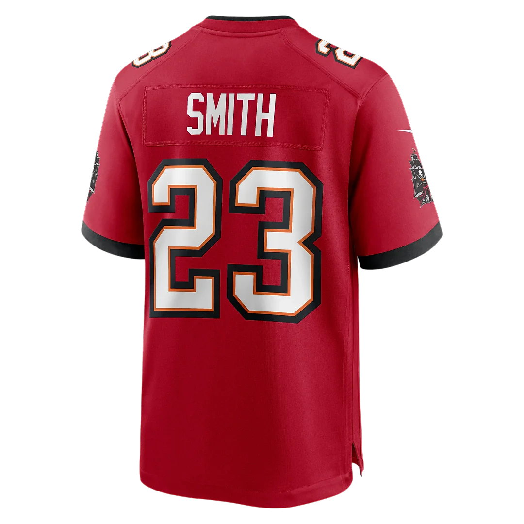 Zennovawear Tykee Smith Tampa Bay Buccaneers Game Jersey - Red