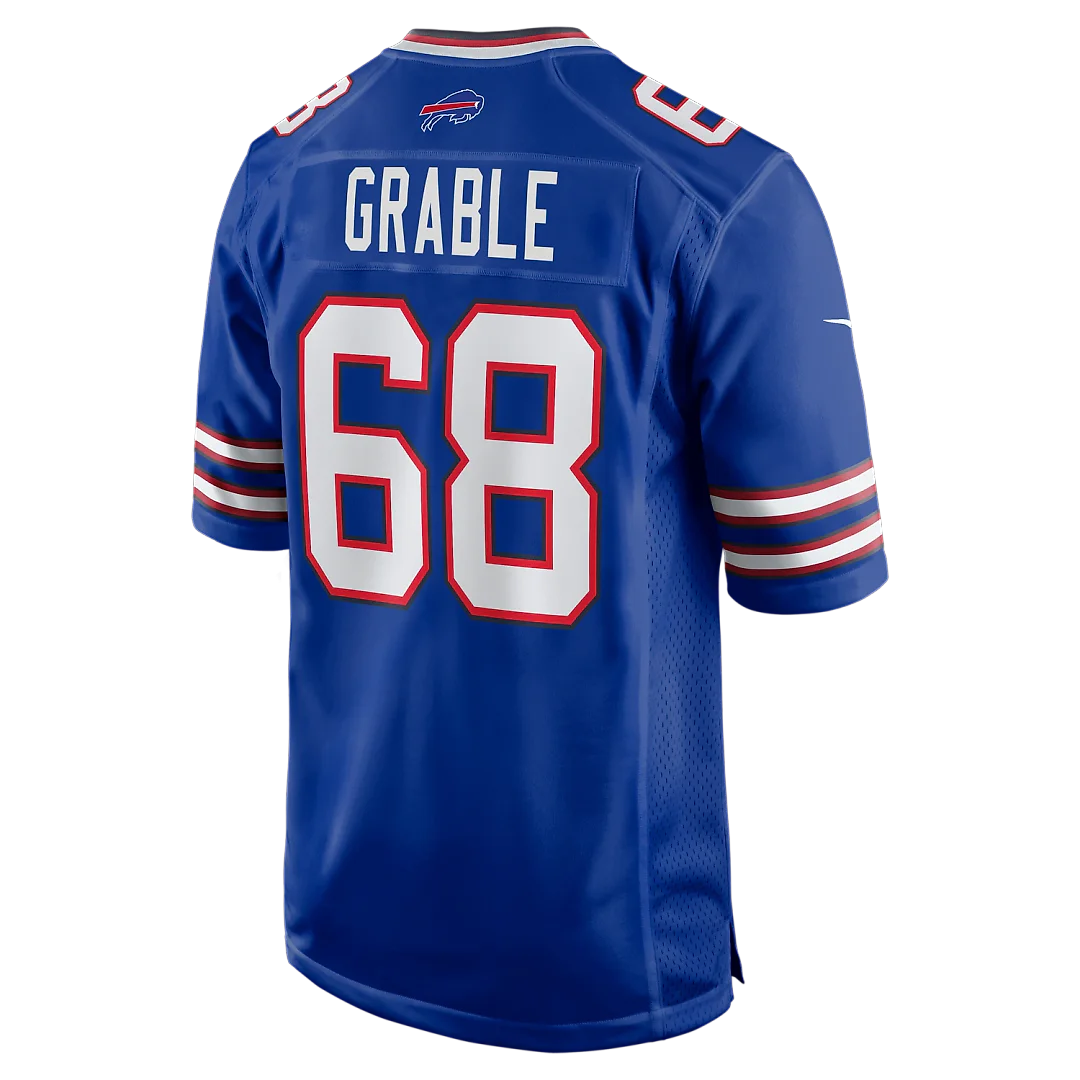 Zennovawear Tylan Grable Buffalo Bills Game Jersey - Royal