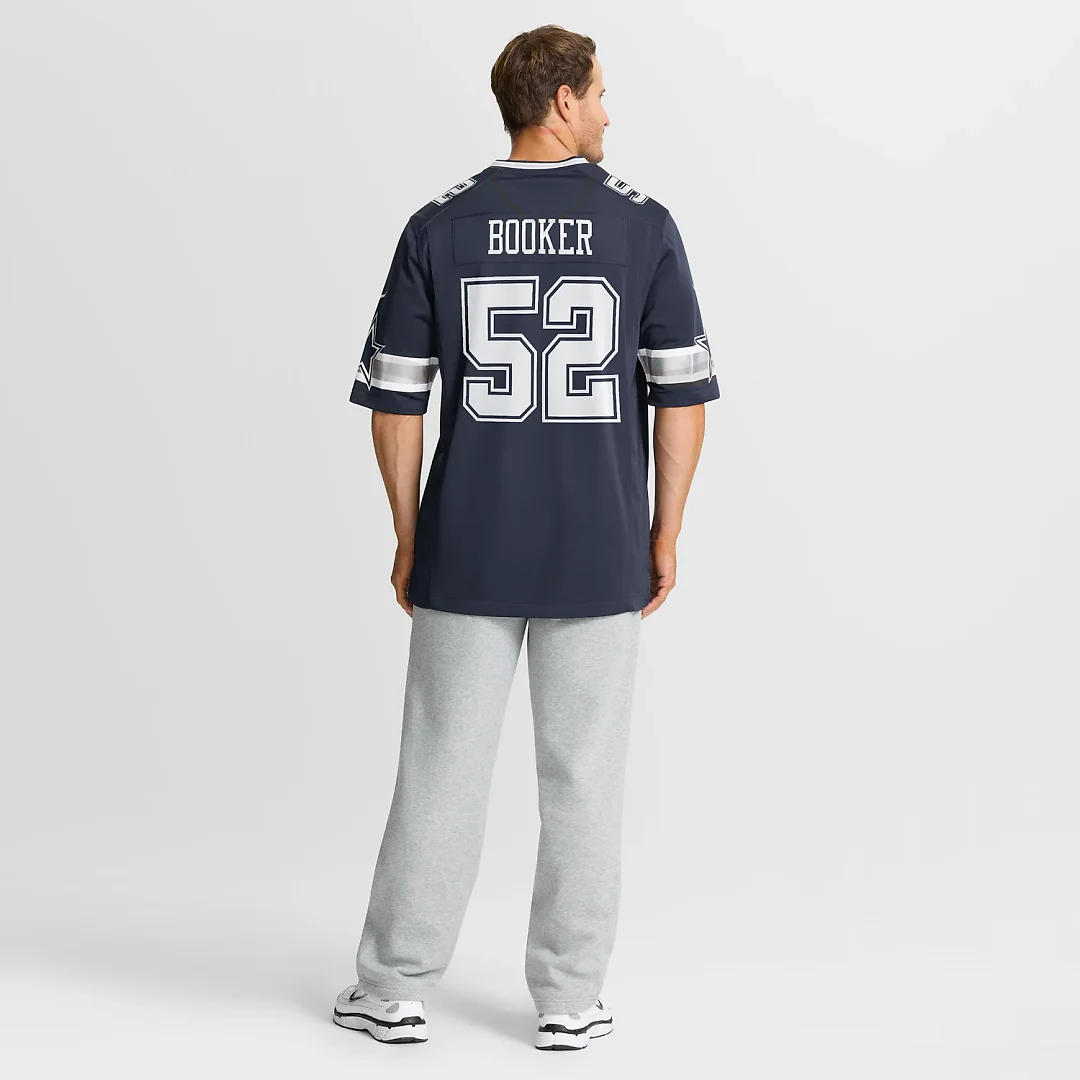Zennovawear Tyler Booker Dallas Cowboys Team Game Jersey - Navy