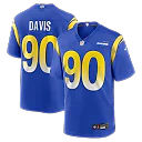 Zennovawear Tyler Davis Los Angeles Rams Team Game Jersey - Royal