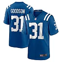 Zennovawear Tyler Goodson Indianapolis Colts Game Jersey - Royal