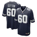 Zennovawear Tyler Guyton Dallas Cowboys Player Game Jersey - Navy