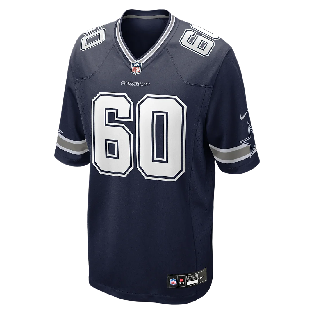 Zennovawear Tyler Guyton Dallas Cowboys Player Game Jersey - Navy