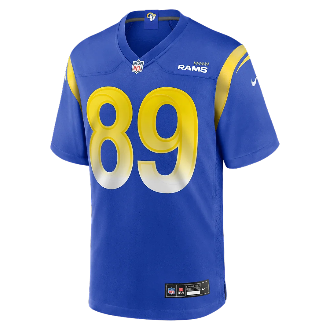 Zennovawear Tyler Higbee Los Angeles Rams Game Player Jersey - Royal