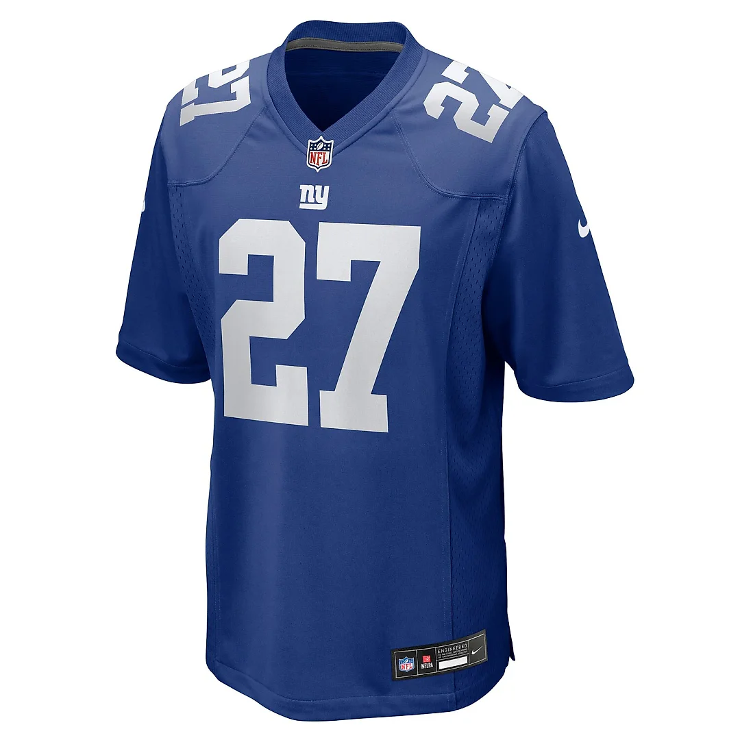 Zennovawear Tyler Nubin New York Giants Team Game Jersey - Royal