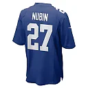 Zennovawear Tyler Nubin New York Giants Team Game Jersey - Royal