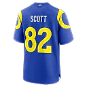Zennovawear Tyler Scott Los Angeles Rams Team Game Jersey - Royal