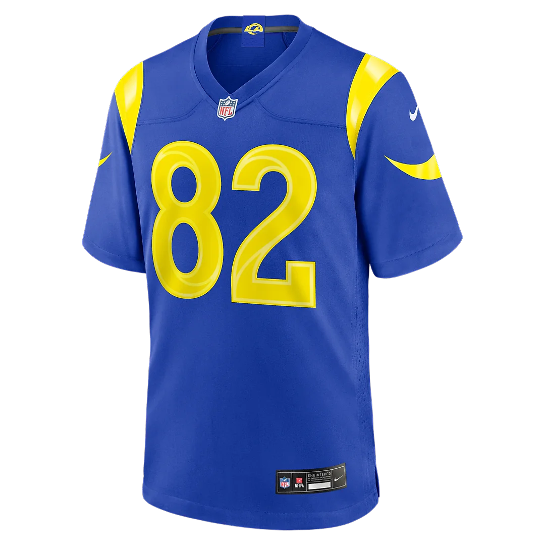 Zennovawear Tyler Scott Los Angeles Rams Team Game Jersey - Royal
