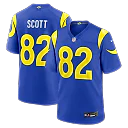 Zennovawear Tyler Scott Los Angeles Rams Team Game Jersey - Royal