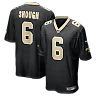 Zennovawear Tyler Shough New Orleans Saints Game Jersey - Black
