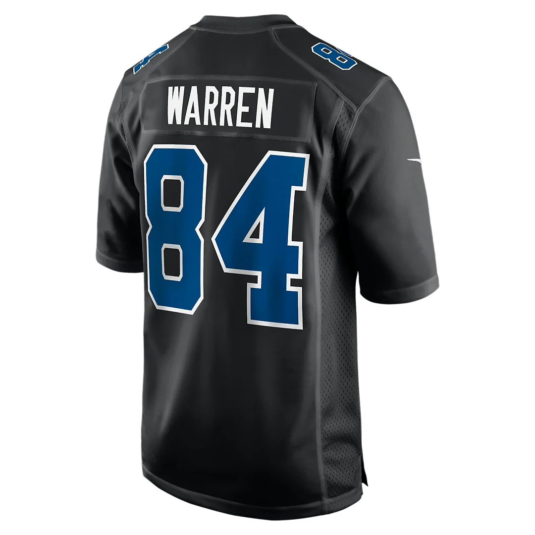 Zennovawear Tyler Warren Indianapolis Colts Fashion Game Jersey - Carbon Black