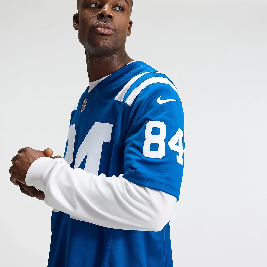 Zennovawear Tyler Warren Indianapolis Colts Team Vapor FUSE. Stitched Limited Jersey - Royal