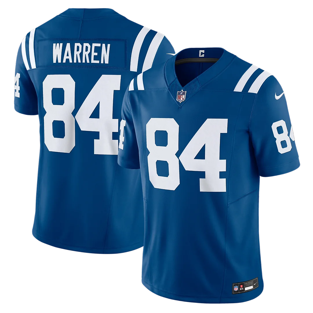 Zennovawear Tyler Warren Indianapolis Colts Team Vapor FUSE. Limited Jersey - Royal