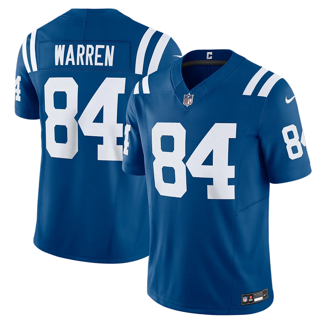 Zennovawear Tyler Warren Indianapolis Colts Team Vapor FUSE. Limited Jersey - Royal