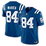 Zennovawear Tyler Warren Indianapolis Colts Team Vapor FUSE. Limited Jersey - Royal