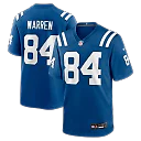 Zennovawear Tyler Warren Indianapolis Colts Team Game Jersey - Royal