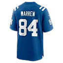 Zennovawear Tyler Warren Indianapolis Colts Team Game Jersey - Royal
