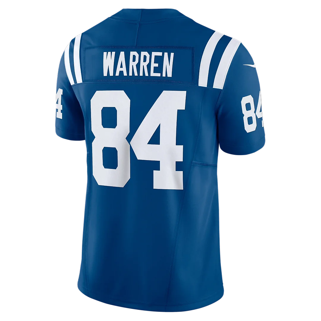 Zennovawear Tyler Warren Indianapolis Colts Team Vapor FUSE. Limited Jersey - Royal