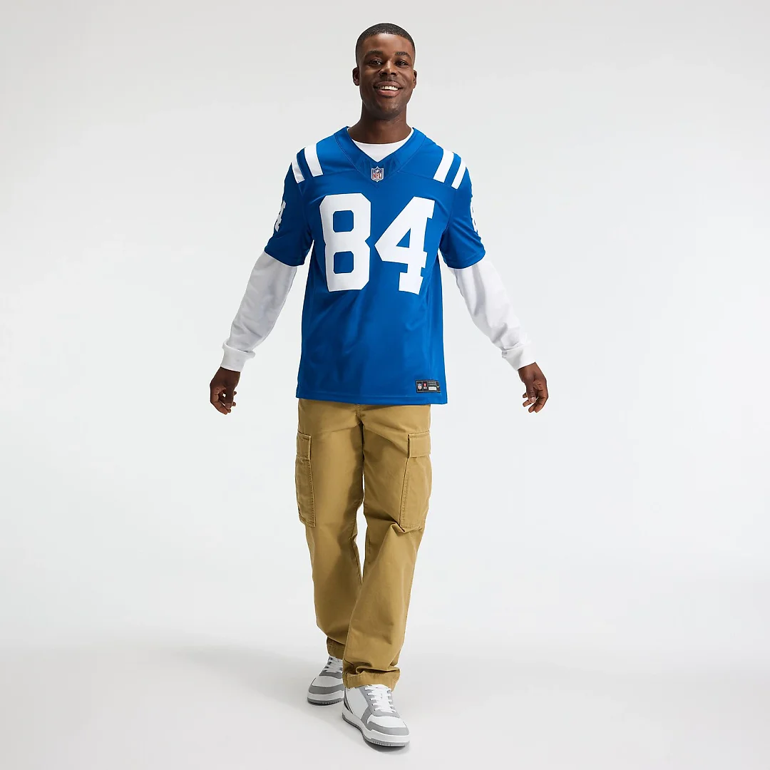 Zennovawear Tyler Warren Indianapolis Colts Team Vapor FUSE. Stitched Limited Jersey - Royal