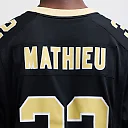 Zennovawear Tyrann Mathieu New Orleans Saints Game Jersey - Black