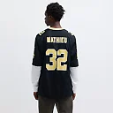 Zennovawear Tyrann Mathieu New Orleans Saints Game Jersey - Black