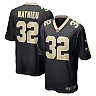 Zennovawear Tyrann Mathieu New Orleans Saints Game Jersey - Black