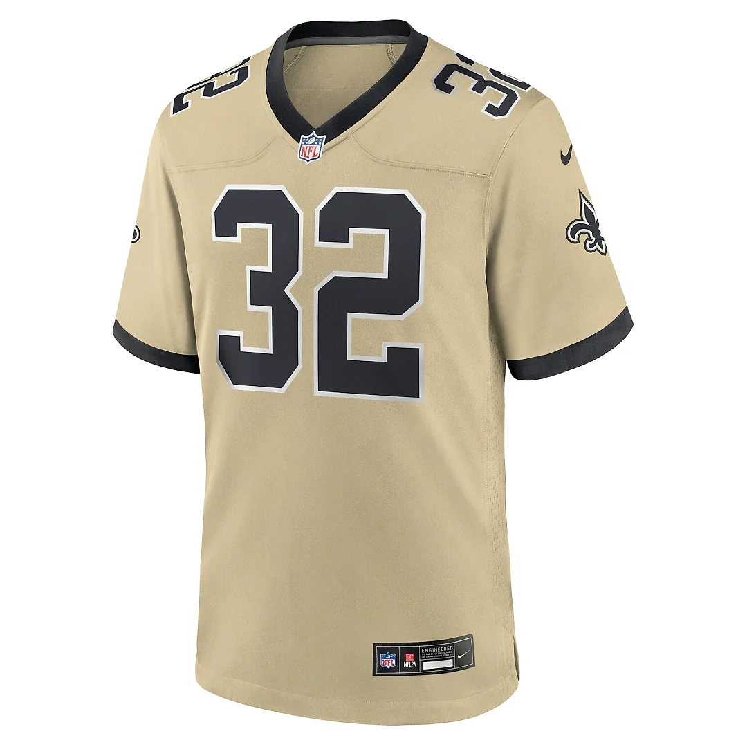 Zennovawear Tyrann Mathieu New Orleans Saints Gameday Golds Alternate Game Player Jersey - Gold