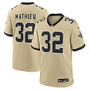 Zennovawear Tyrann Mathieu New Orleans Saints Gameday Golds Alternate Game Player Jersey - Gold