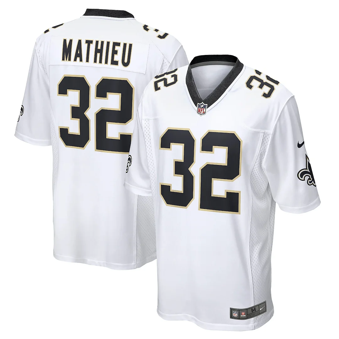 Zennovawear Tyrann Mathieu New Orleans Saints Game Jersey - White