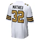 Zennovawear Tyrann Mathieu New Orleans Saints Alternate Game Jersey - White